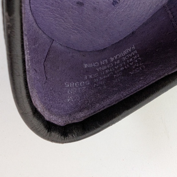 Hush Puppies Wedges Loafers Square Toe Foam Vintage 90s Y2K - Picture 7 of 11